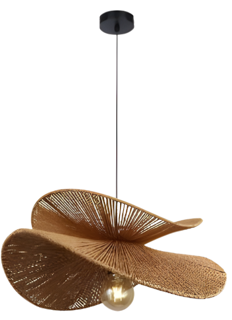 TOOLIGHT riippuva kattovalaisin APP1828-1CP musta ruskea, 58x58x50cm