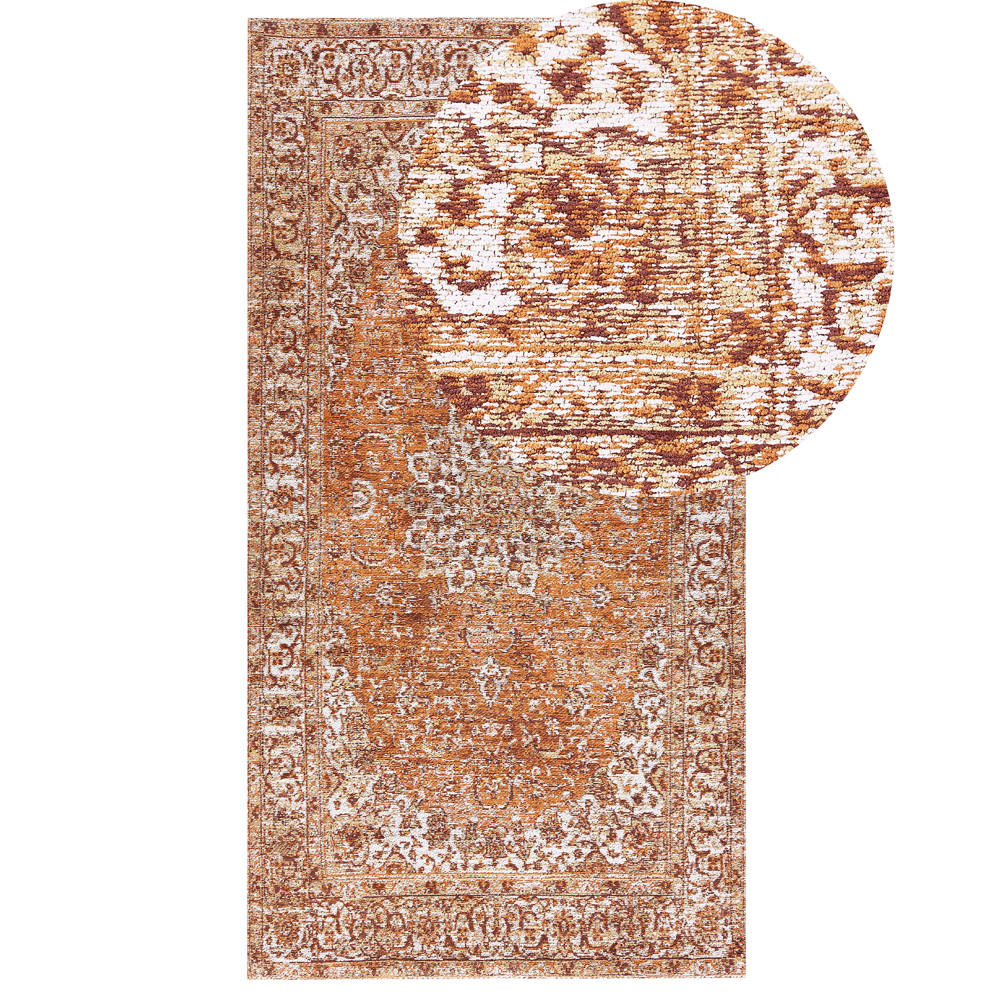 Matto HAYAT Oranssi 80 x 150 cm puuvilla