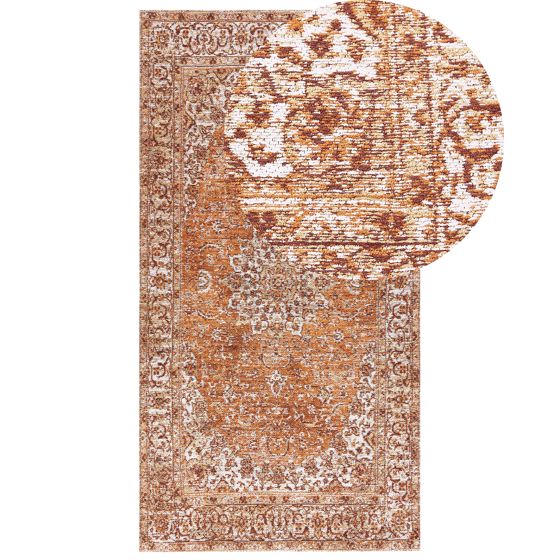 Matto HAYAT Oranssi 80 x 150 cm puuvilla