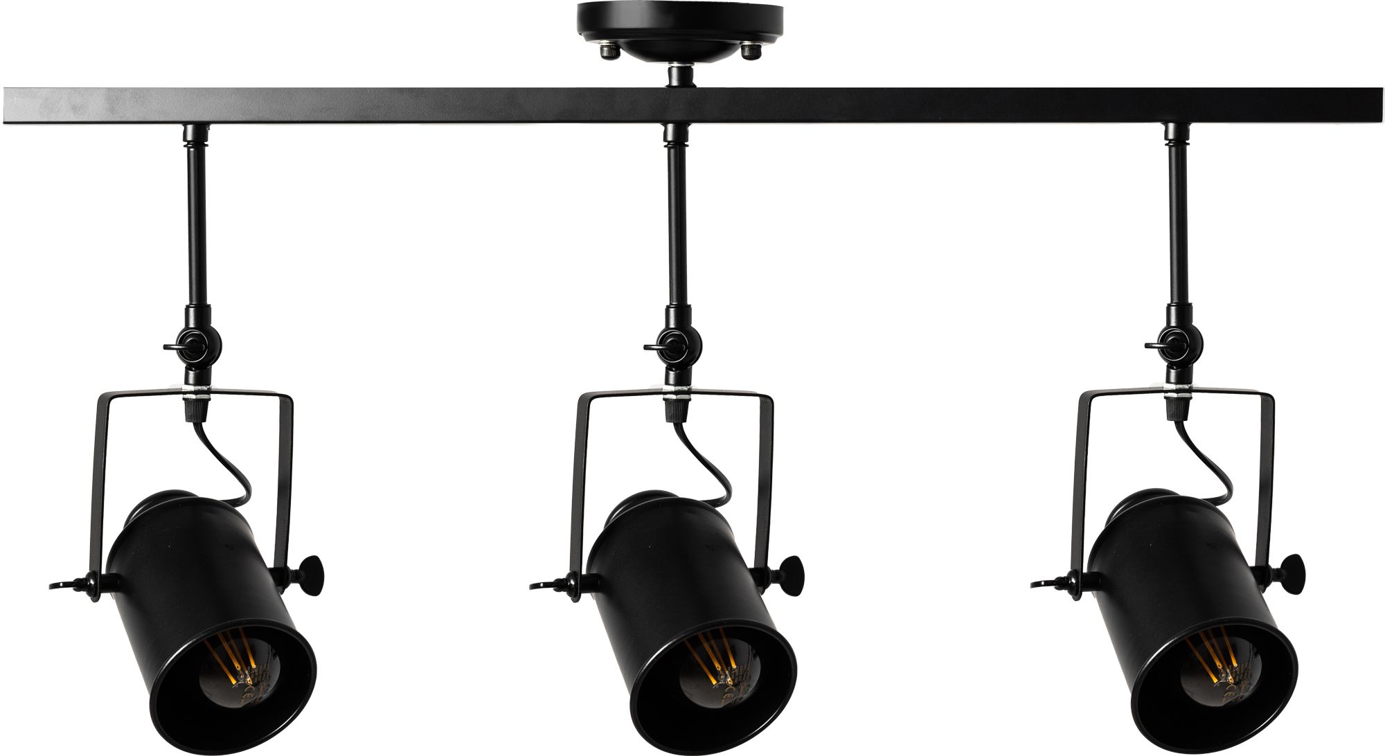 TOOLIGHT riippuva kattovalaisin APP487-3C musta, 70x70x38cm