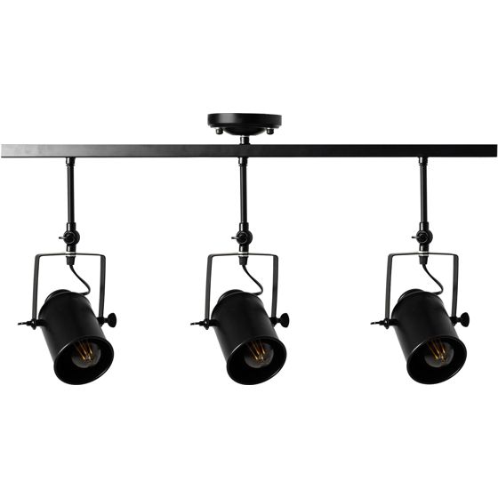 TOOLIGHT riippuva kattovalaisin APP487-3C musta, 70x70x38cm