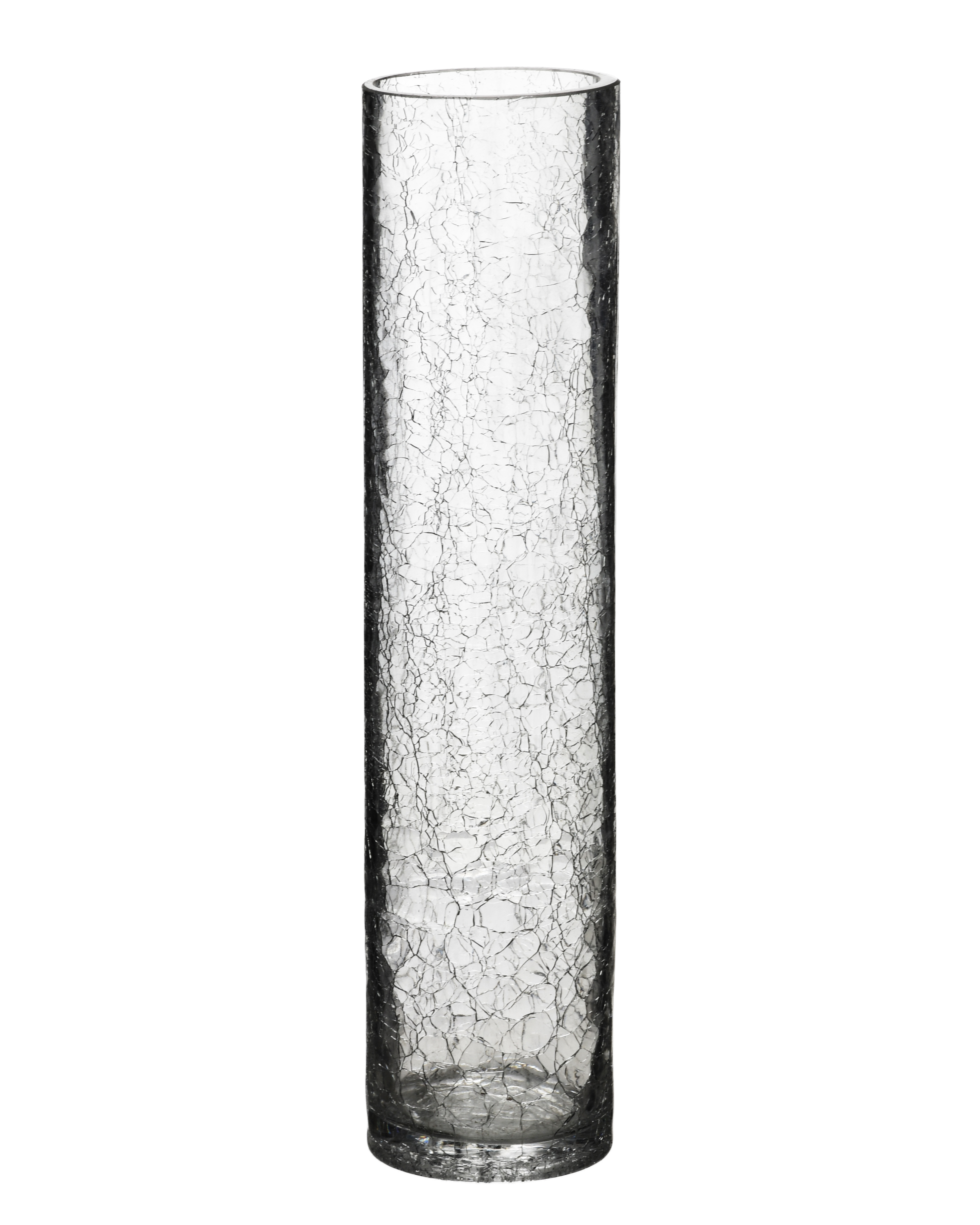 Sylinterimaljakko SERENITE särölasia 7x7x30 cm