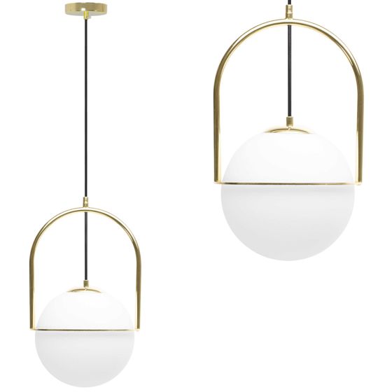 TOOLIGHT riippuva kattovalaisin APP1674-1CPT kulta, 22, 5x23x37cm
