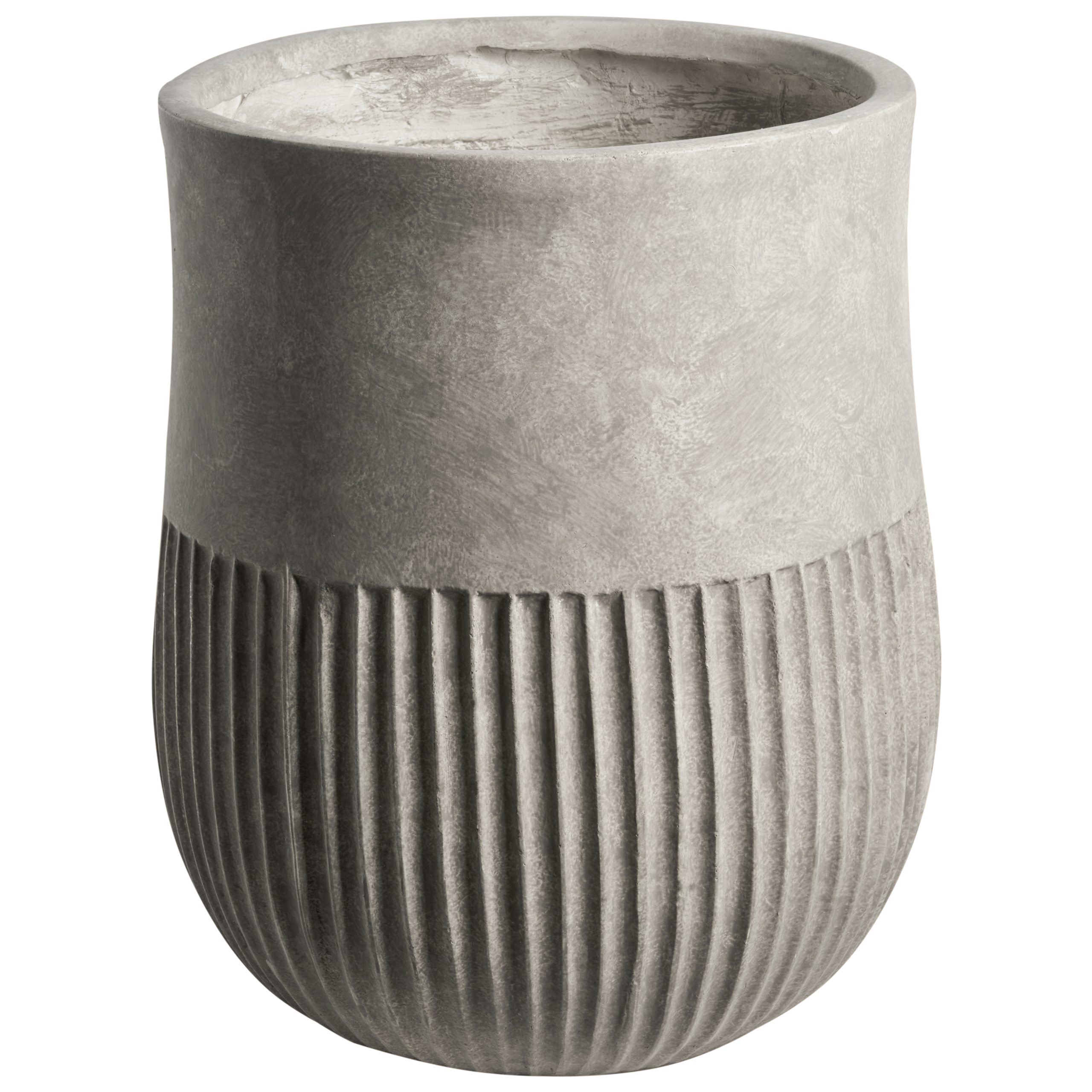 Kukkaruukku PYLAROS 36 cm Harmaa