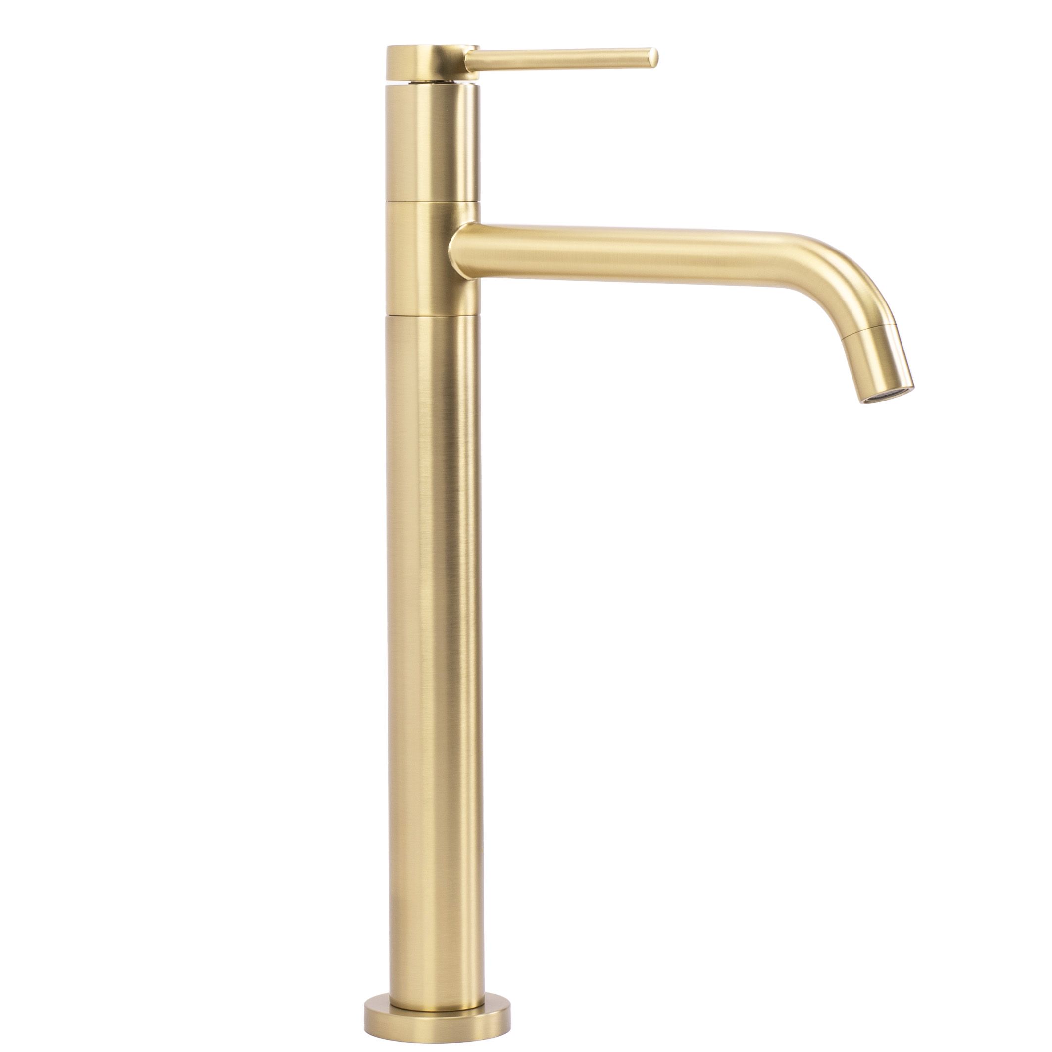 REA Pesuallashana LUGANO SLIM 230 harjattu kulta, 23X5X34CM