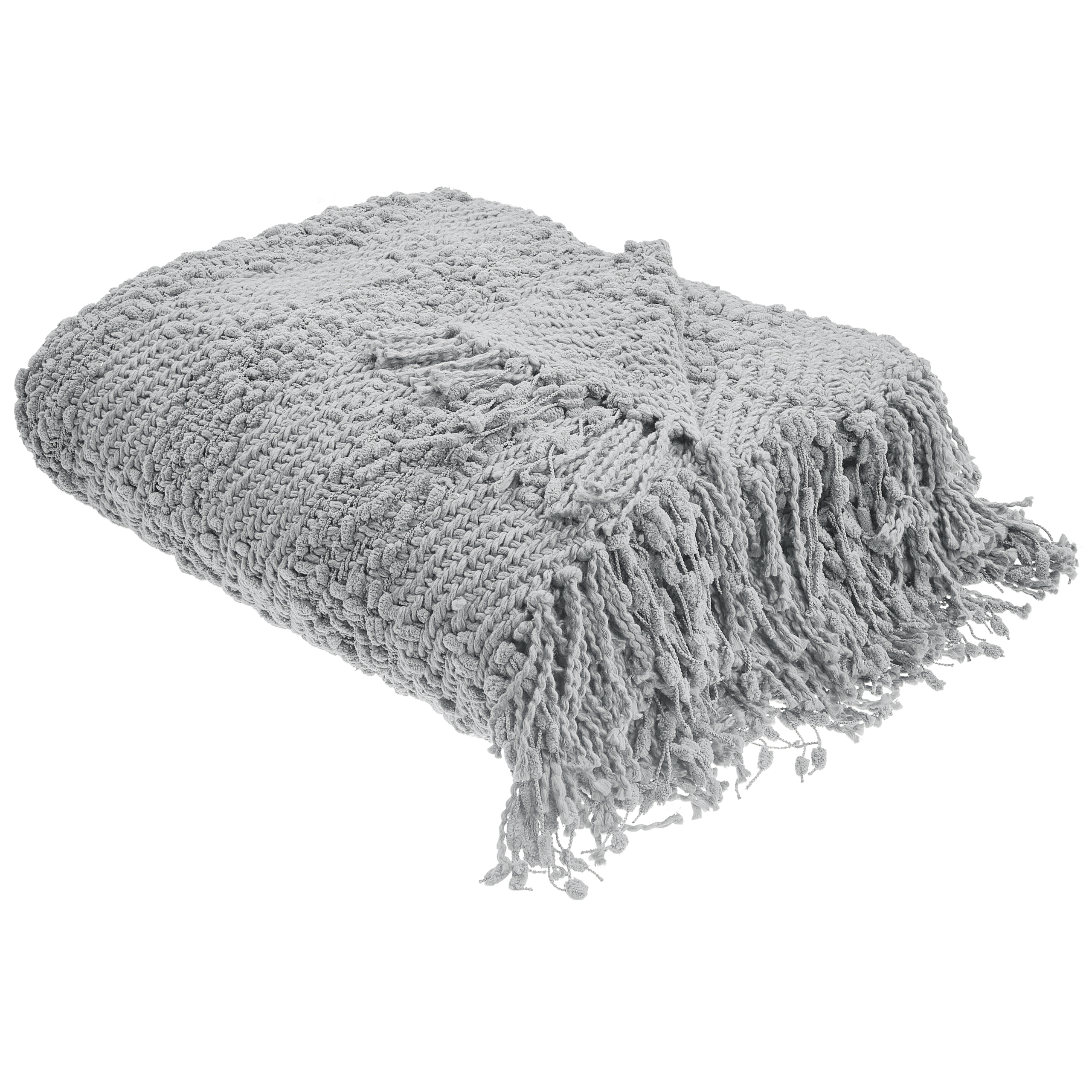Torkkupeitto VELLA Puuvilla 200 x 220 cm Harmaa