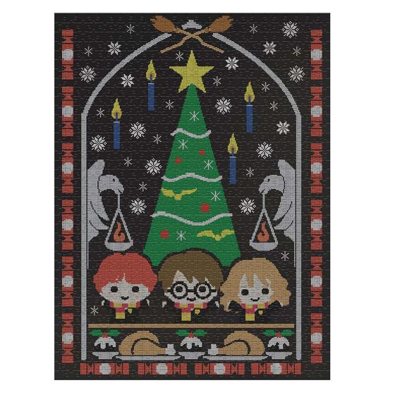 Palapeli 1000 palaa Loma Tylypahkassa Koristelaatikolla