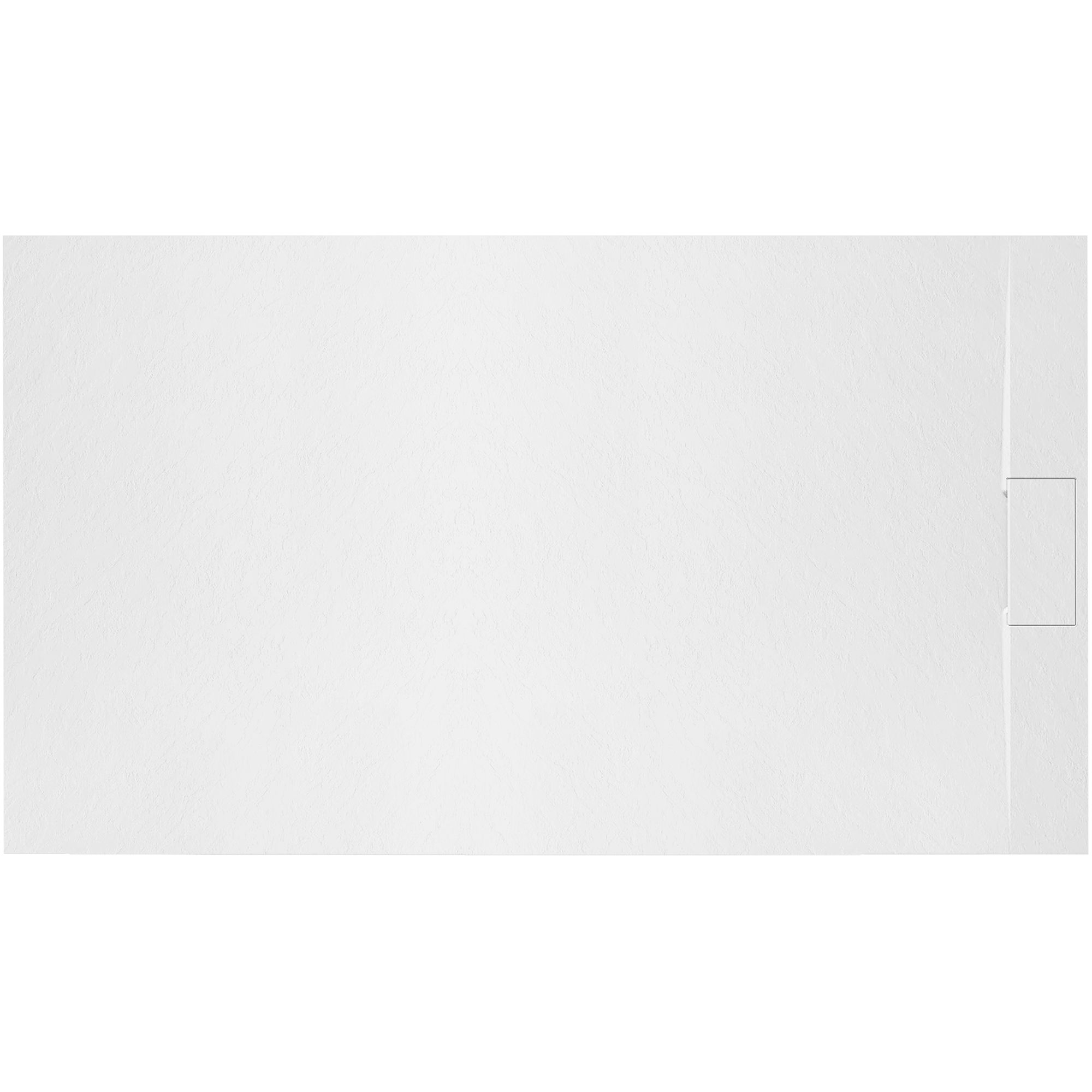 REA suihkuallas Bazalt 80x120 valkoinen, 80X120X2,5CM