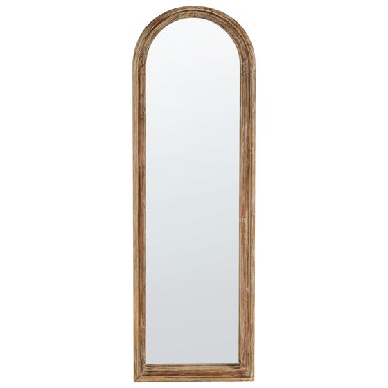 Seinäpeili COIGNY 55 cm 170 cm puu Vaaleanruskea