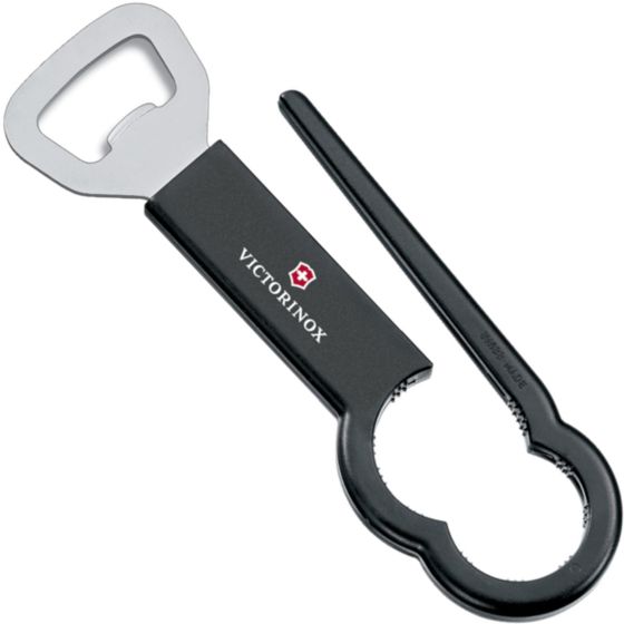 Manuaalinen PET-pullonavaaja - musta