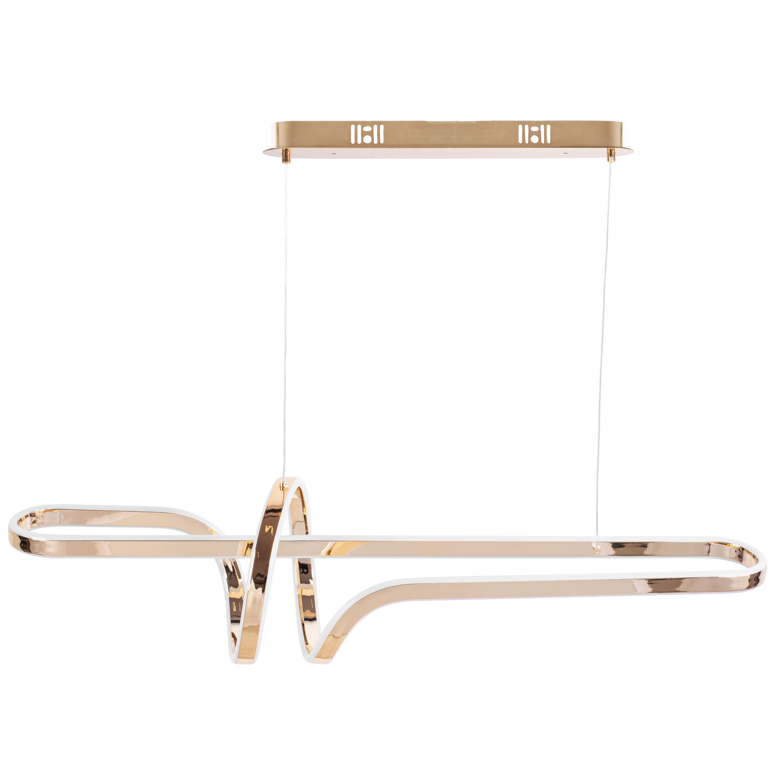 TOOLIGHT riippuva kattovalaisin LED G039-CP kulta, 98x98x24cm