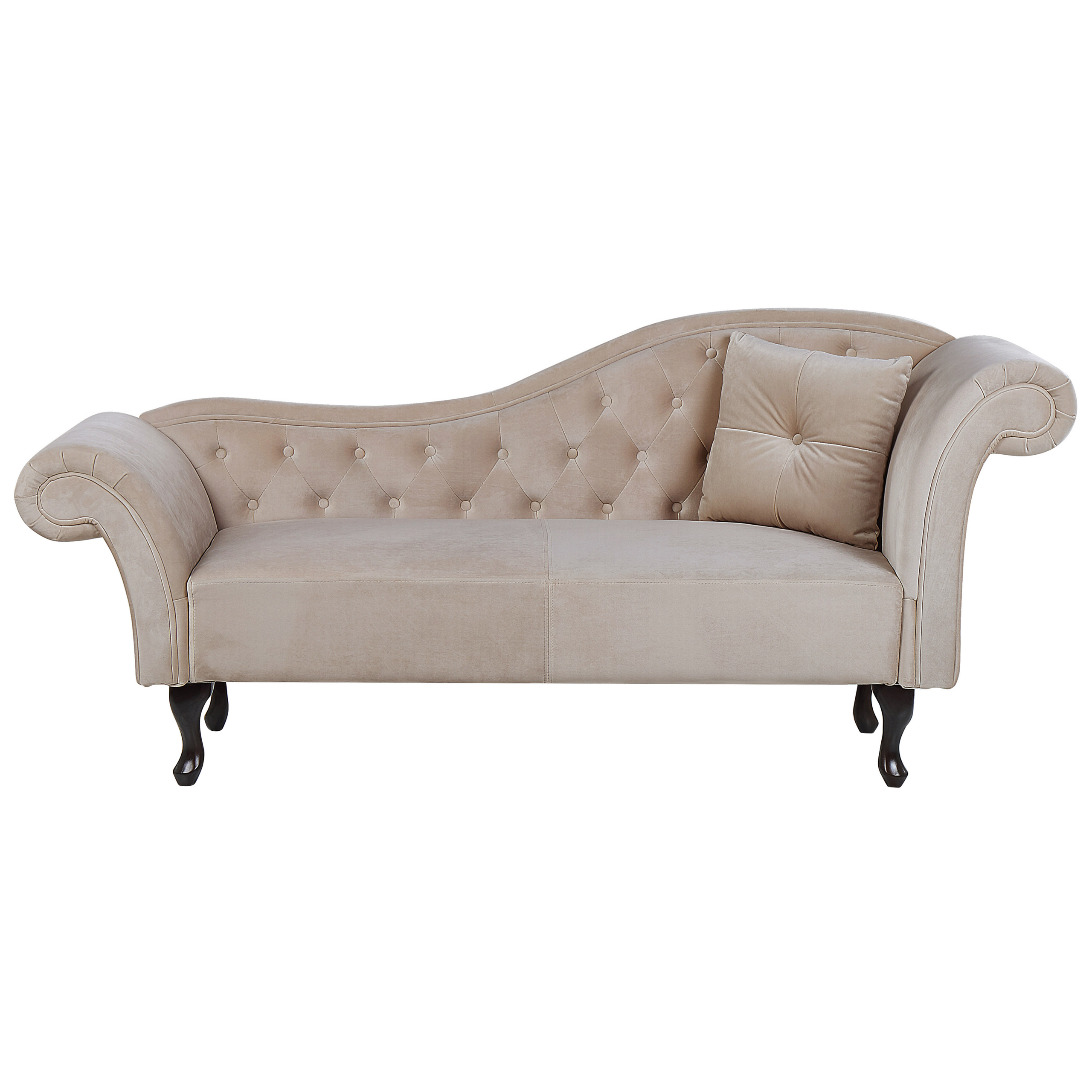 Divaani oikea LATTES Sametti Beige