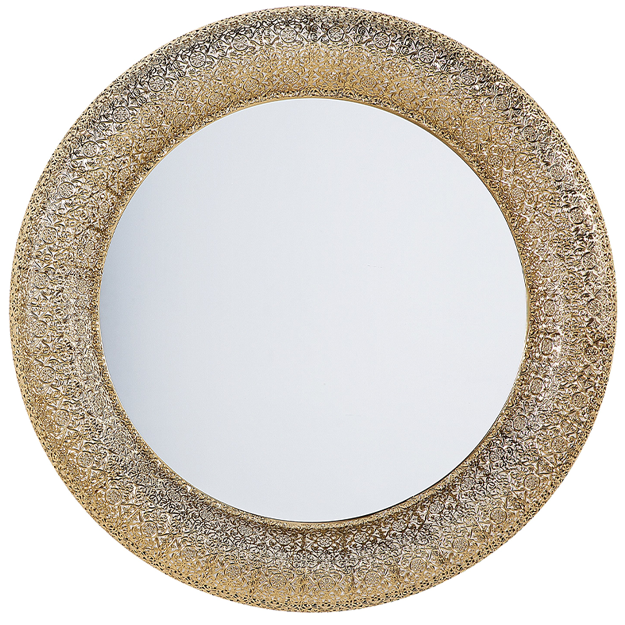 Seinäpeili CHANNAY 80 cm 80 cm Metalli Kulta