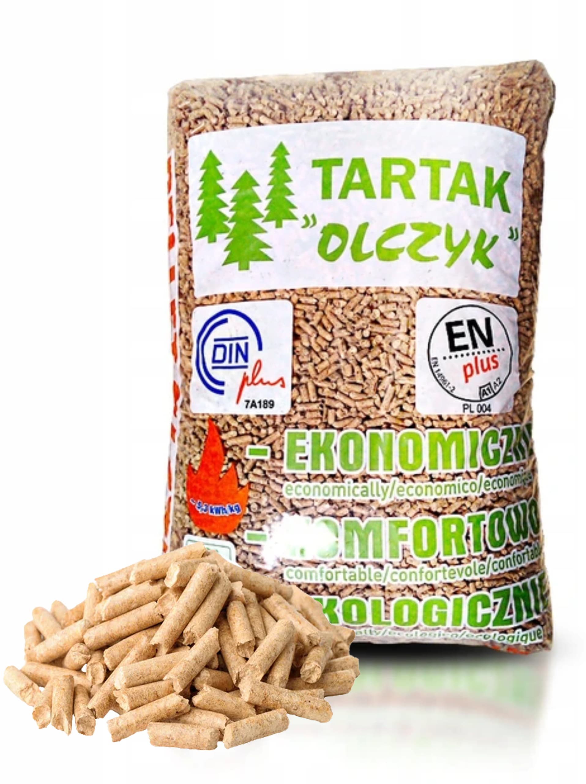 Olczyk puupelletit 15kg 6mm