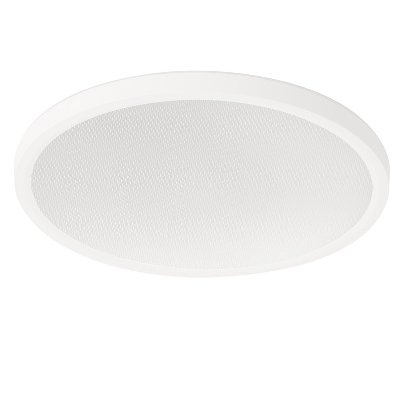 NETTLIFE LED-kattovalaisin kylpyhuoneeseen, litteä, 30 cm, 24 W, pyöreä, valkoinen, keittiön kattovalaisin, ei-himmennettävä