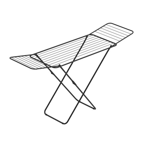 Röretsin kuivausteline Tony musta