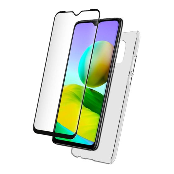 Joustava Suojakuori + Lasi Paketti Xiaomi Redmi A1/A2:lle
