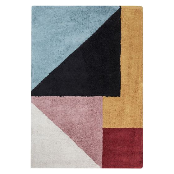 Matto JALGAON Monivärinen 140 x 200 cm puuvilla