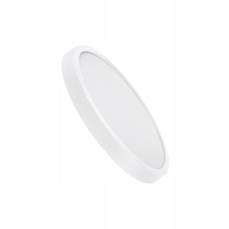 NETTLIFE litteä LED - kattovalaisin 18 cm - 15 W, valkoinen, 6000 K - moderni valaistus keittiöön, eteiseen, makuuhuoneeseen