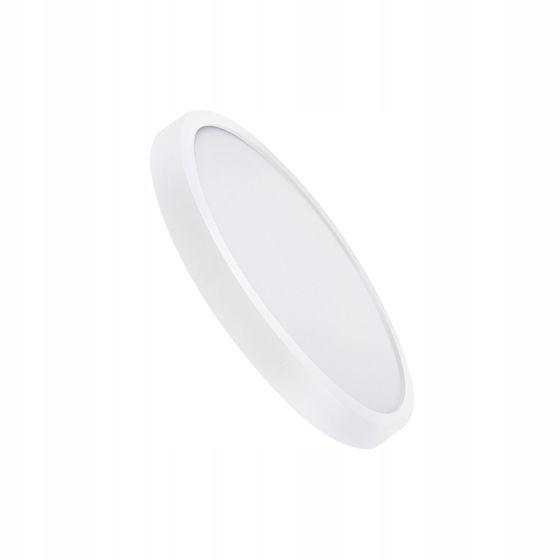 NETTLIFE litteä LED - kattovalaisin 18 cm - 15 W, valkoinen, 6000 K - moderni valaistus keittiöön, eteiseen, makuuhuoneeseen