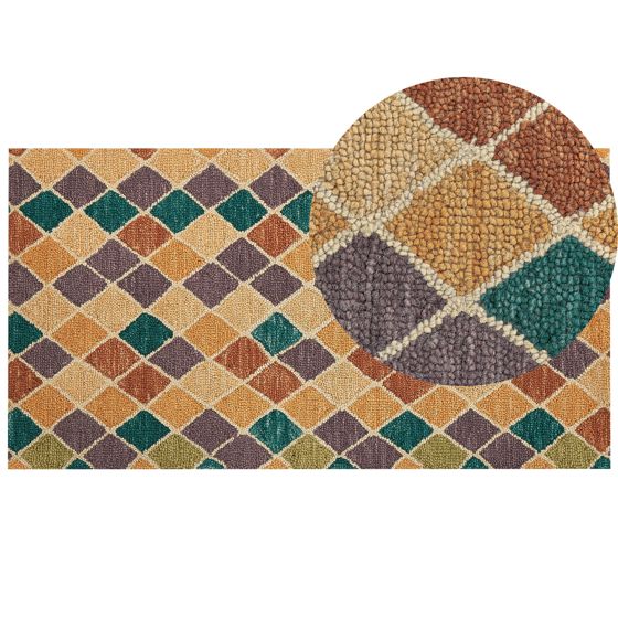 Matto KESKIN Monivärinen 80 x 150 cm villa