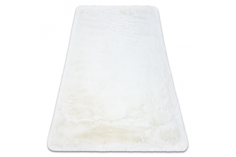 Moderni pesu matto TEDDY , muhkea, erittäin paksu luistamaton norsunluu 120x160 cm