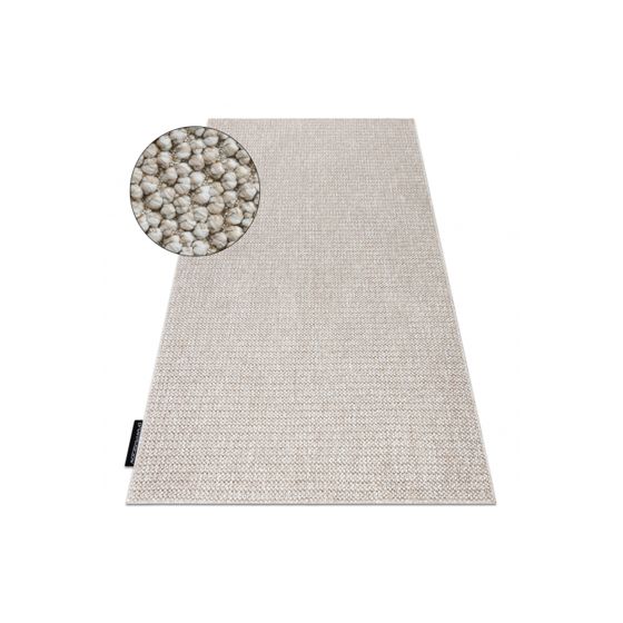 Matto CASABLANCA LOOP beige, silmukka, pehmeä