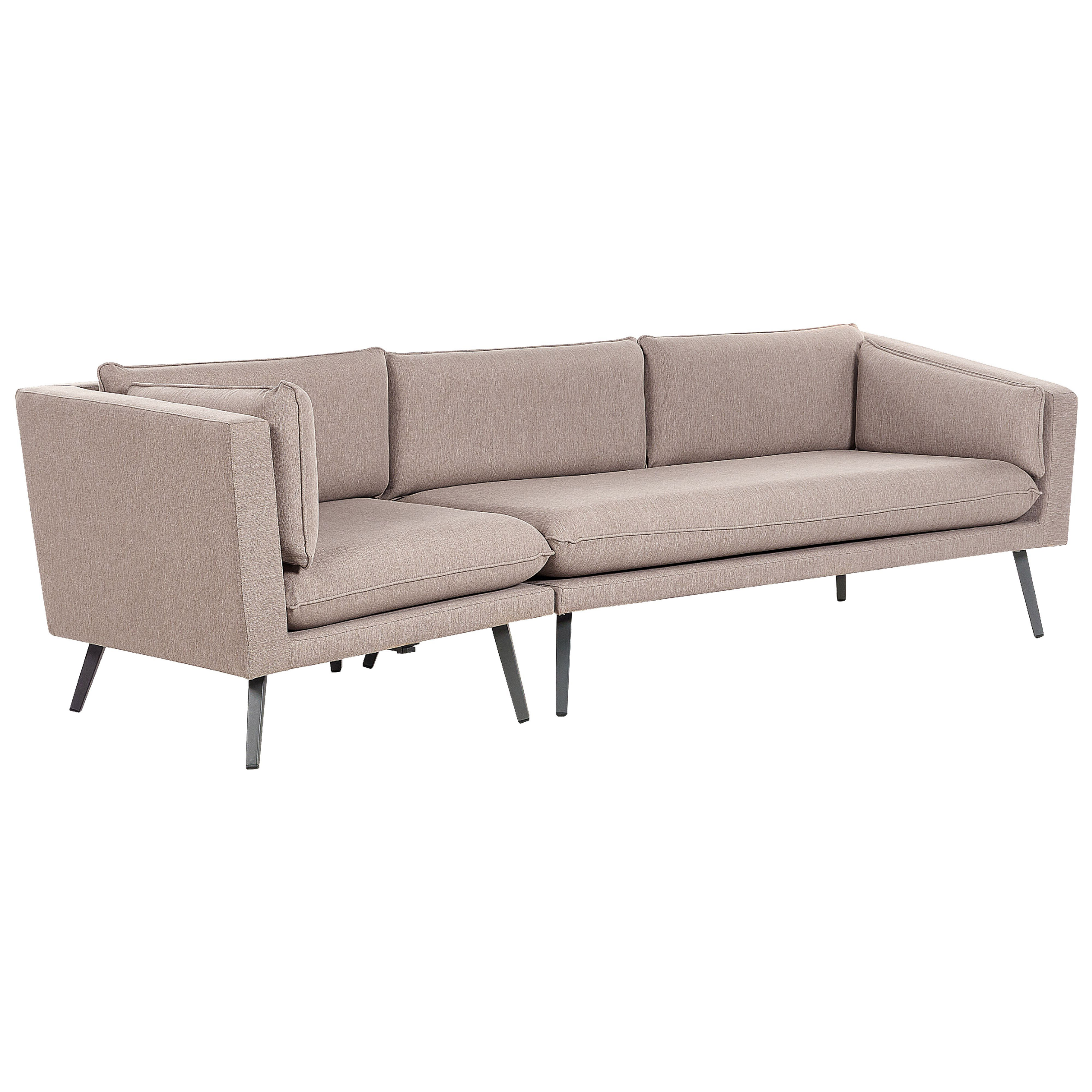 Ulkosohva 3-istuttava LORETELLO Beige Vasen