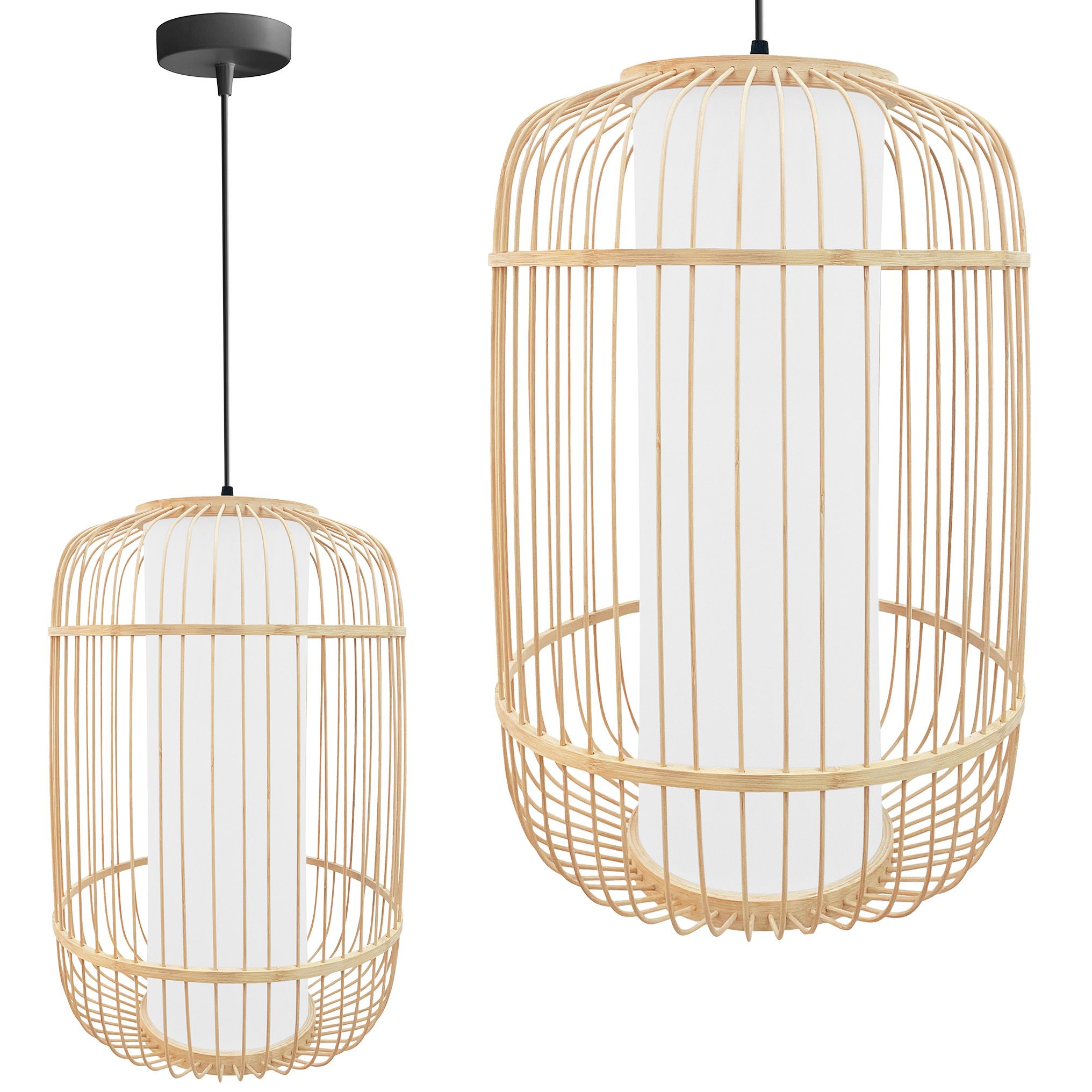 TOOLIGHT riippuva kattovalaisin APP1626-1CP ruskea, 50x35x50cm