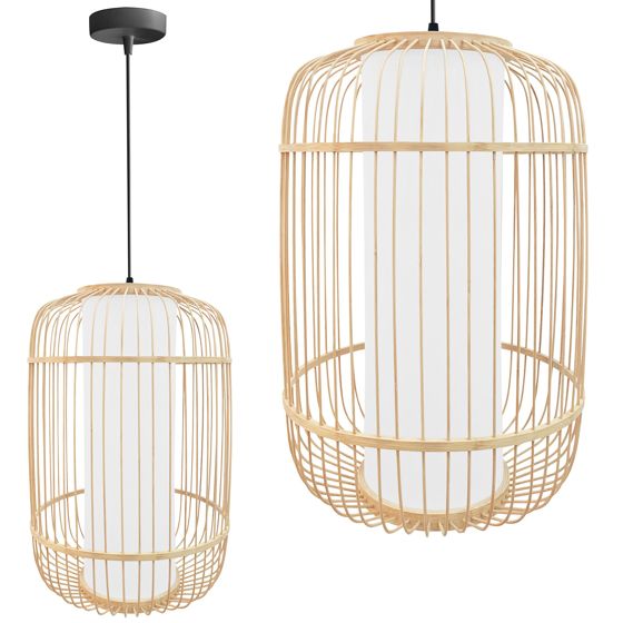 TOOLIGHT riippuva kattovalaisin APP1626-1CP ruskea, 50x35x50cm