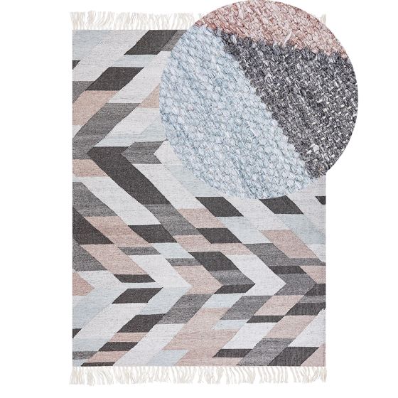 Matto NAKKAS Monivärinen 140 x 200 cm juutti