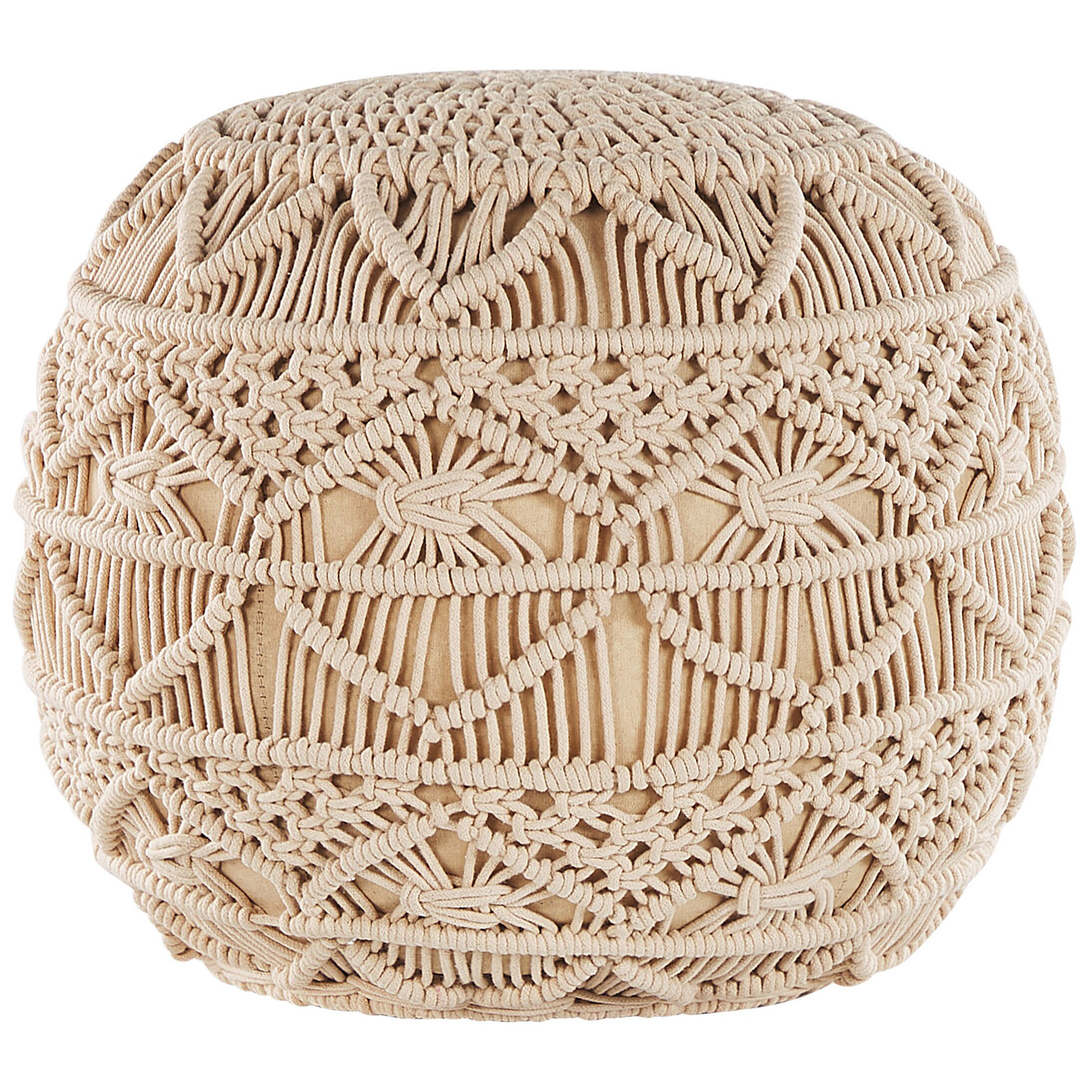 Rahi Makramee KAYSERI Puuvilla Beige