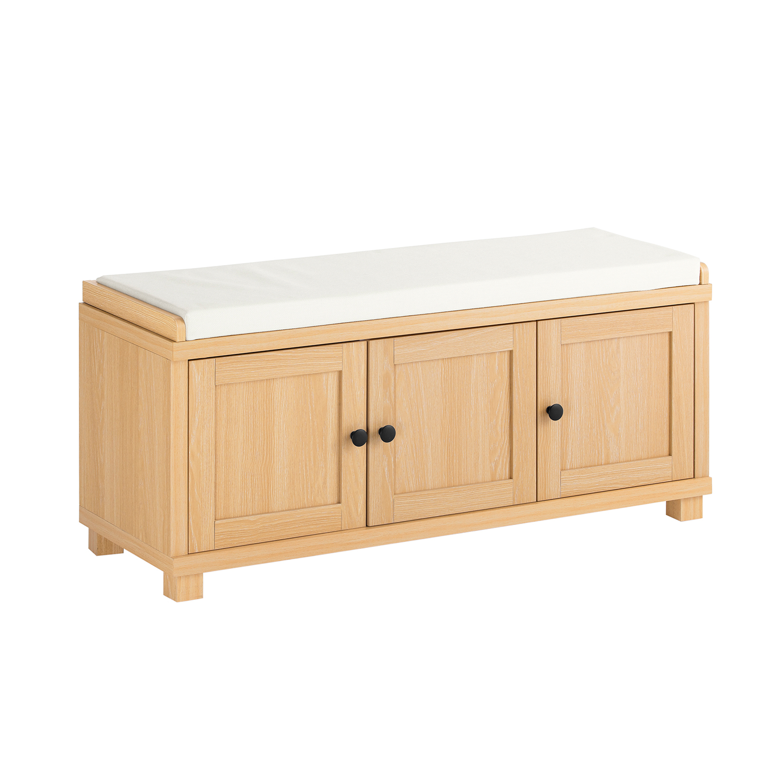 SoBuy Eko-kenkäkaappi penkillä fsr188-n, luonnonvärinen