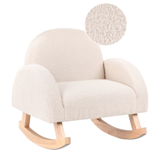 Lasten keinutuoli buklee vaaleanbeige HUG