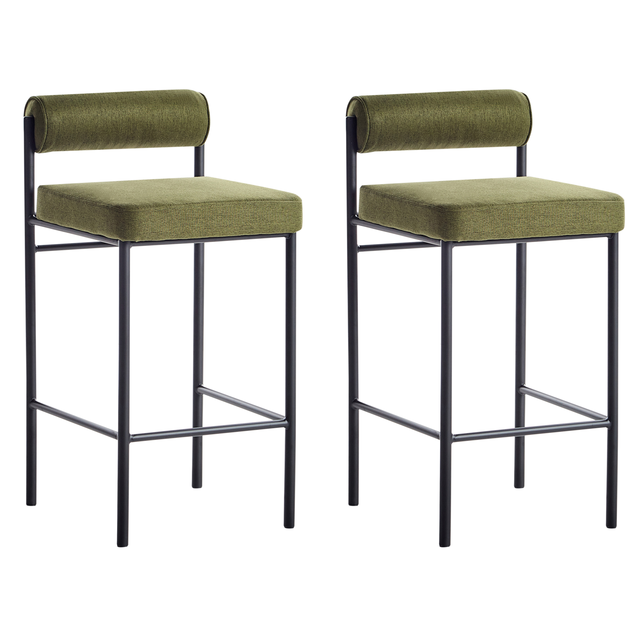 Baarituolisetti 2 kpl AMAYA Vihreä