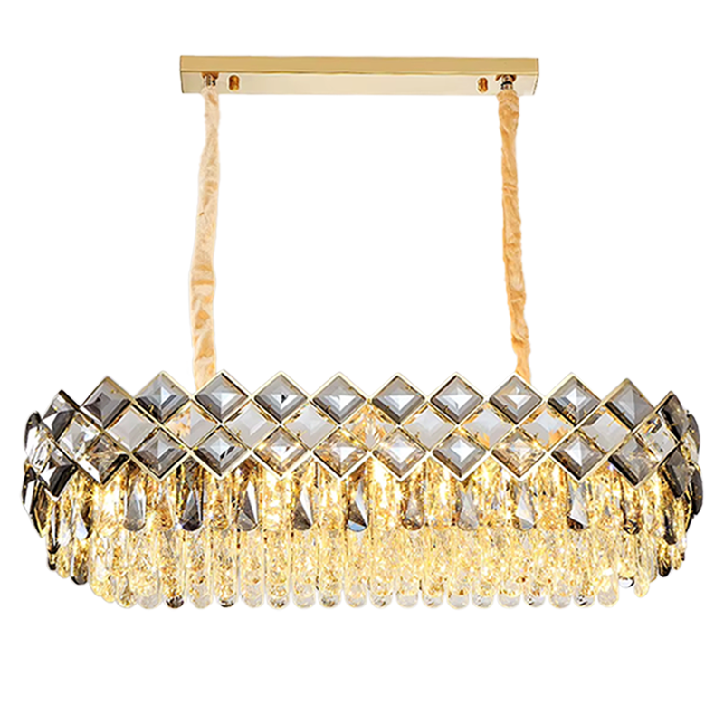 TOOLIGHT riippuva kattovalaisin APP1539-12CP80 kulta, 80x29x29cm