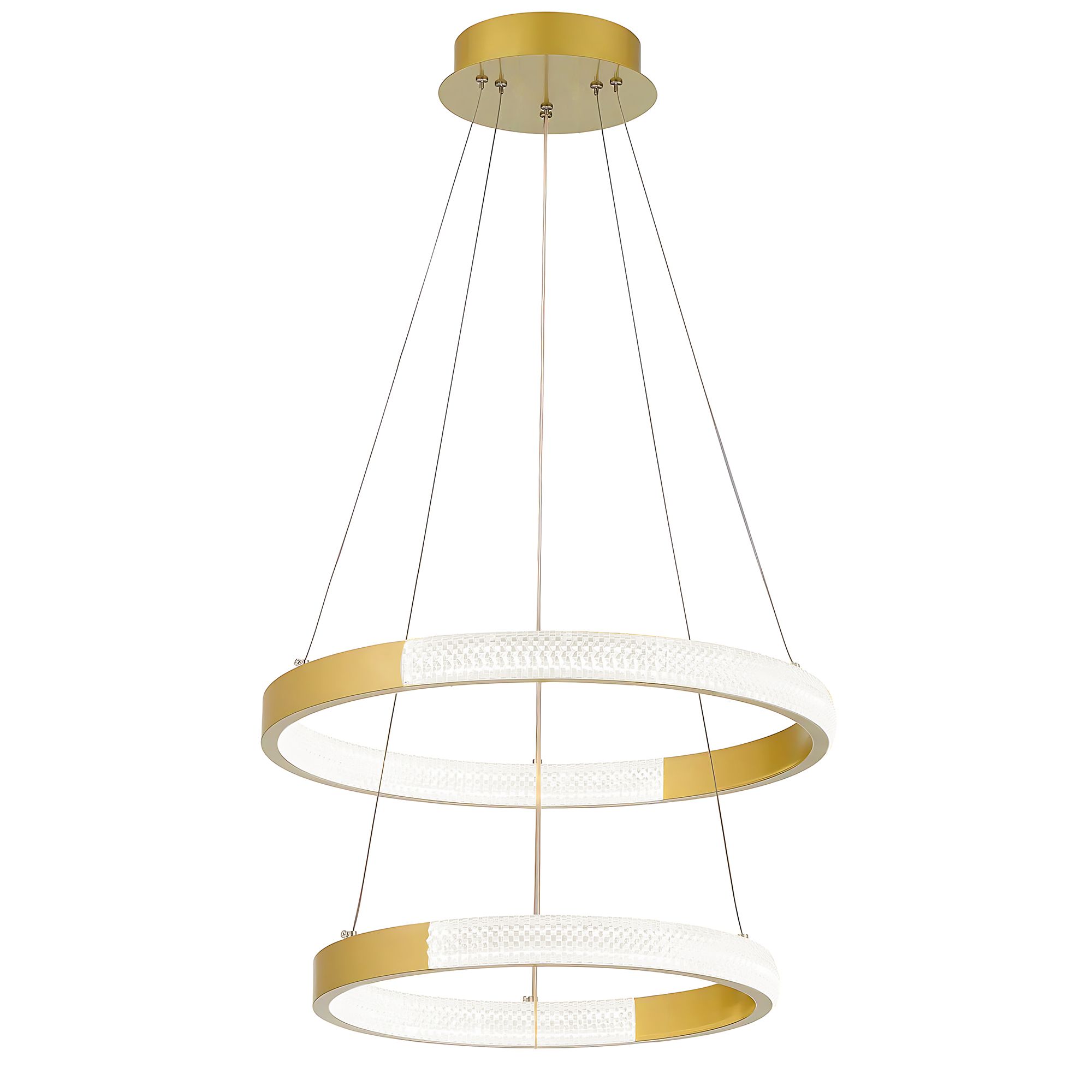 TOOLIGHT riippuvalaisin LHJ044-CP2 kulta, 60x60x120cm
