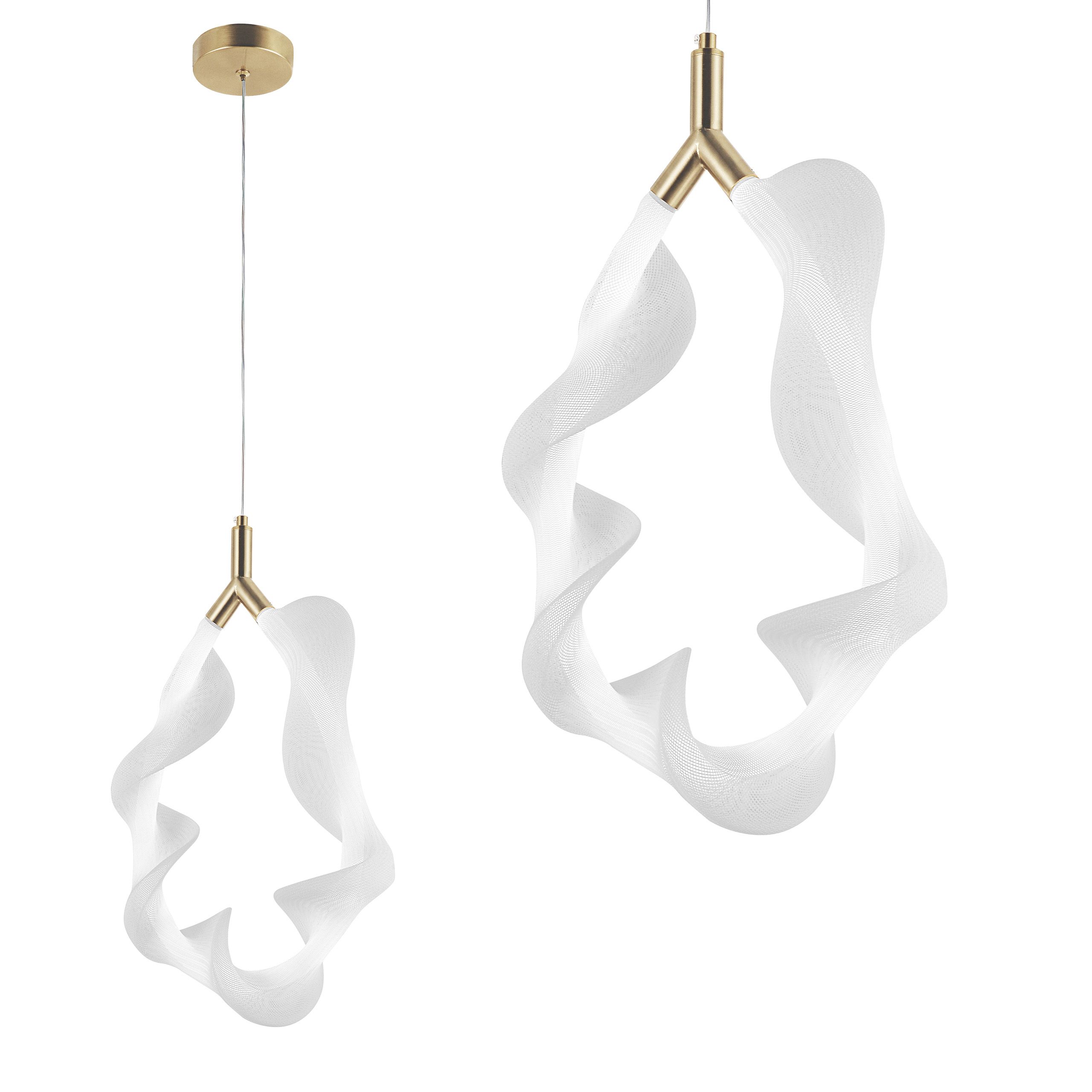 TOOLIGHT riippuva kattovalaisin LED G013-1CP valkokulta, 40x23x40cm