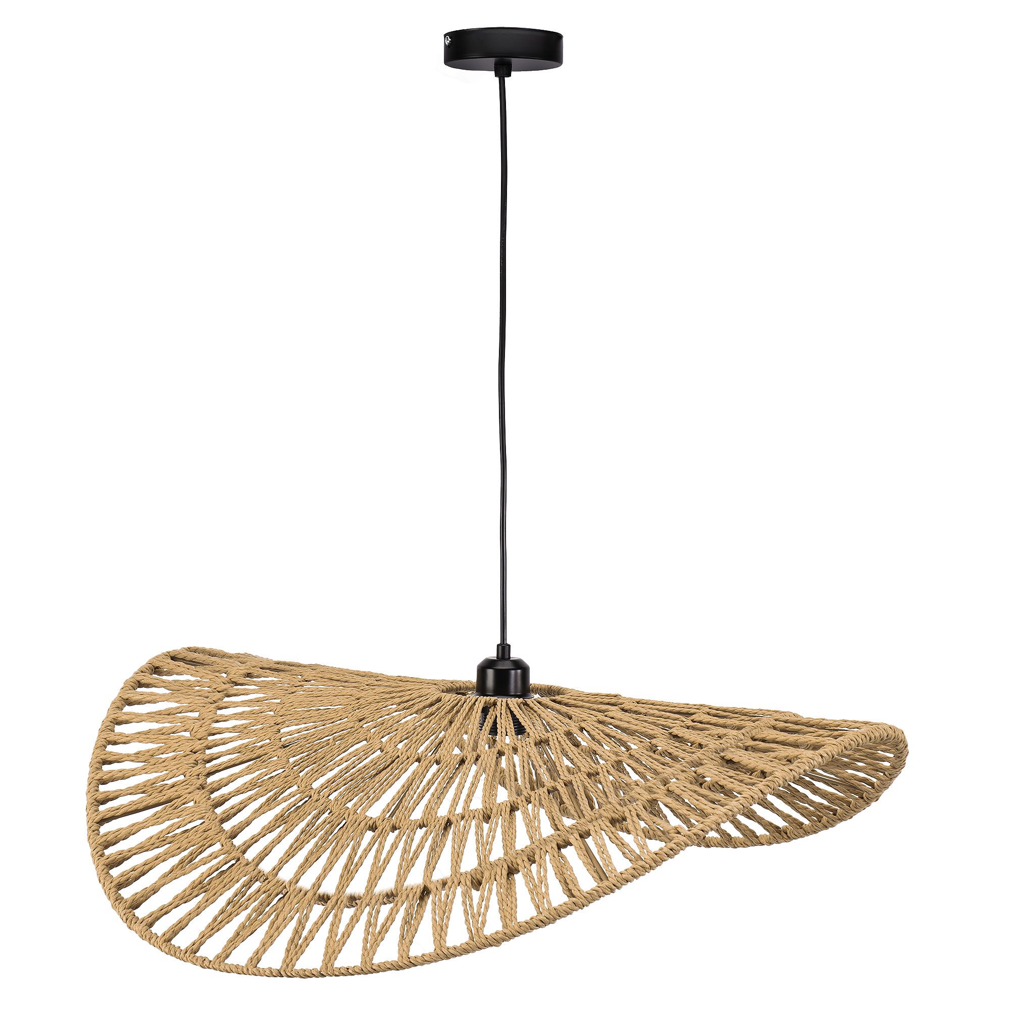 TOOLIGHT riippuva kattovalaisin APP1740-1CP ruskea, 83x80x132,5cm