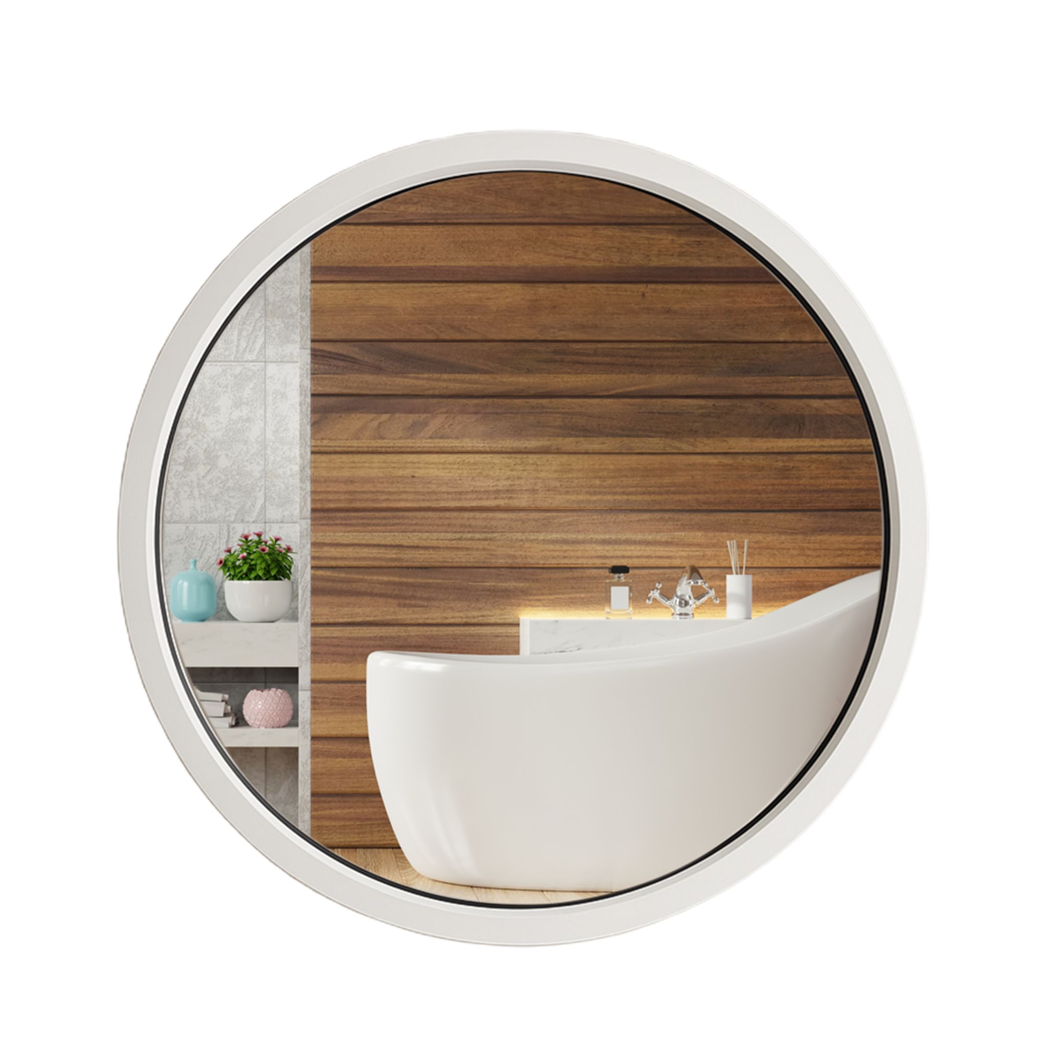 TUTUMI LED-seinäpeili HOM-06913 60 läpinäkyvä