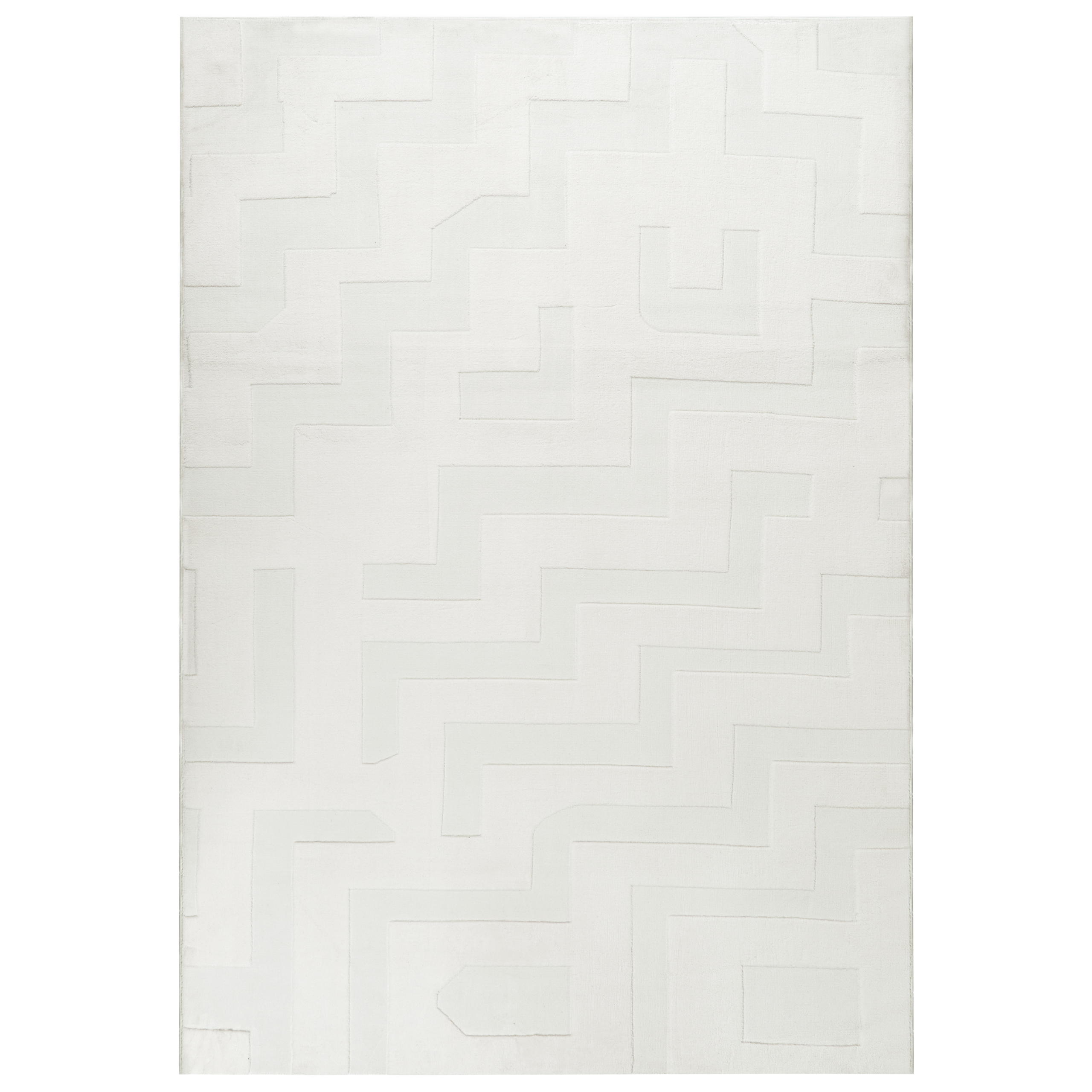 Matto GINGERA Luonnonvalkoinen 160 x 230 cm
