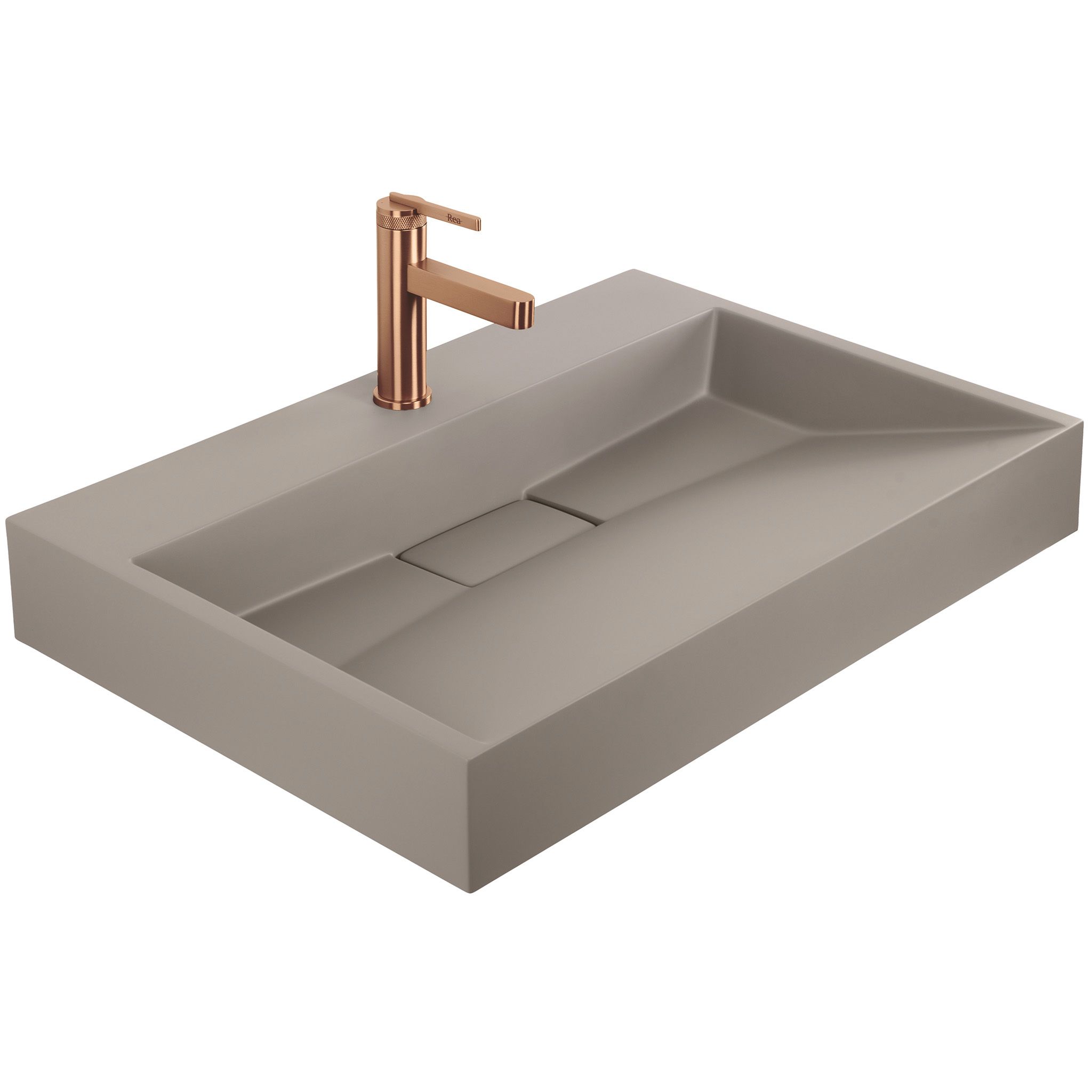 REA komposiittiallas GOYA beige, 70x46x14cm