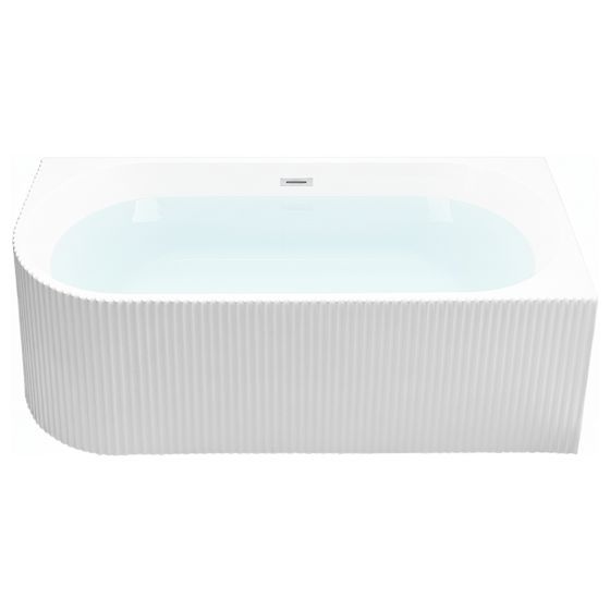 Kulmakylpyamme GOCTA Vasen 169 x 80 cm Valkoinen