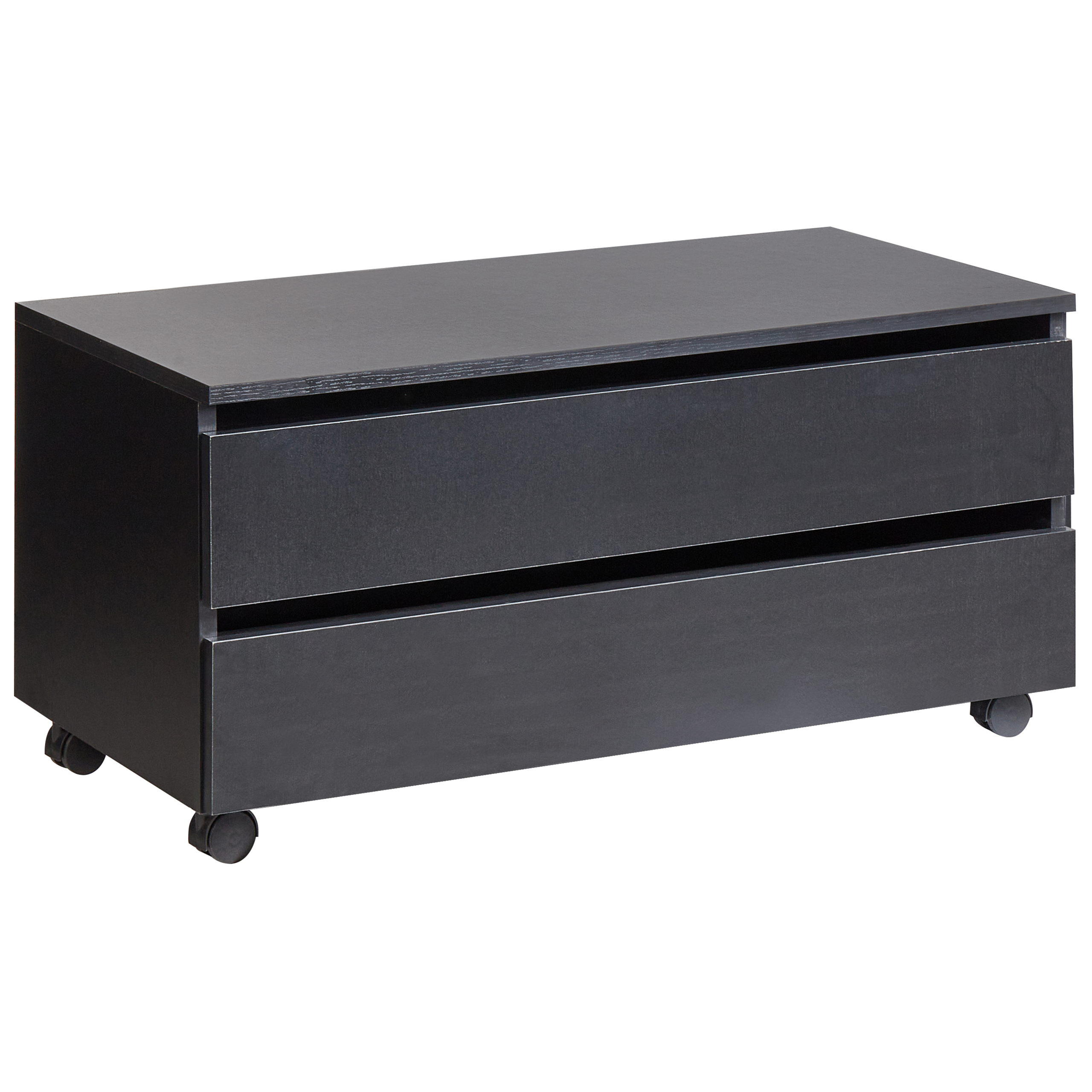 Kylpyhuoneen kaappi TERESINA pyörillä 80 cm Musta