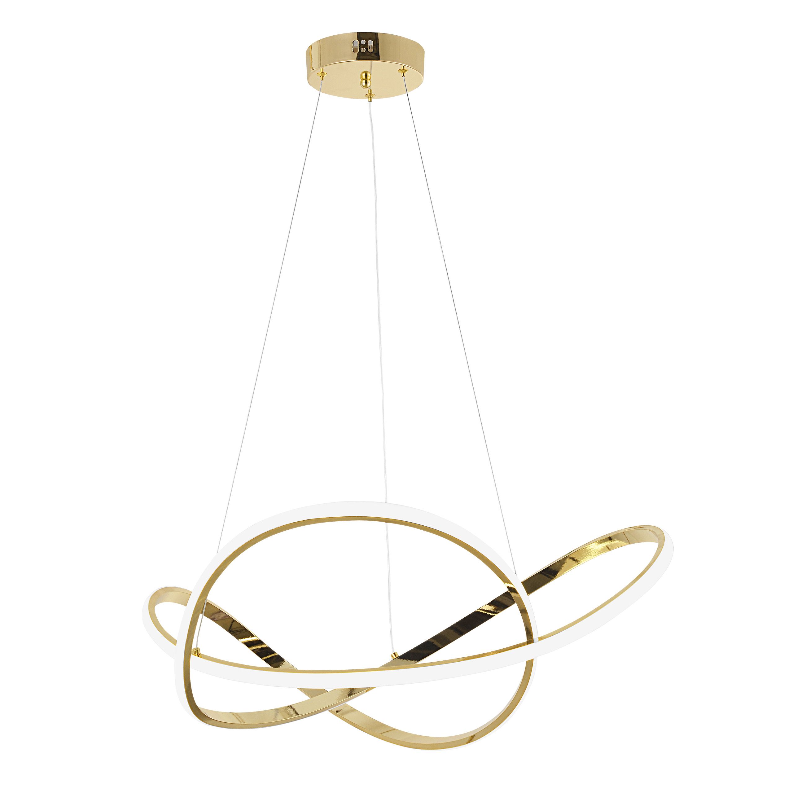 TOOLIGHT riippuvalaisin LED G078-1CP Kulta, 73x73x90cm