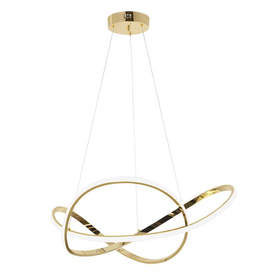 TOOLIGHT riippuvalaisin LED G078-1CP Kulta, 73x73x90cm