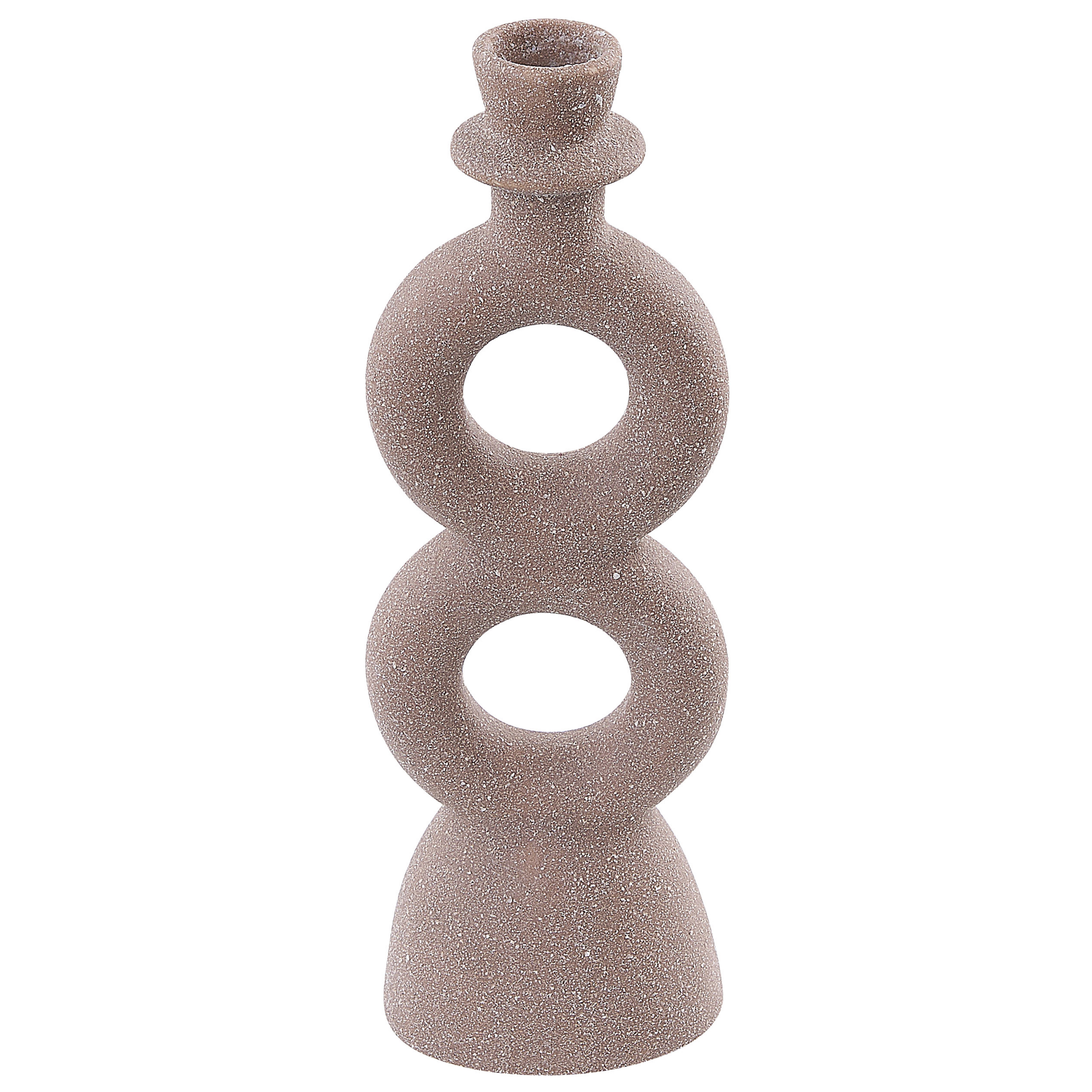 Kynttilänjalka NAOUSA 23 cm Keramiikka Beige