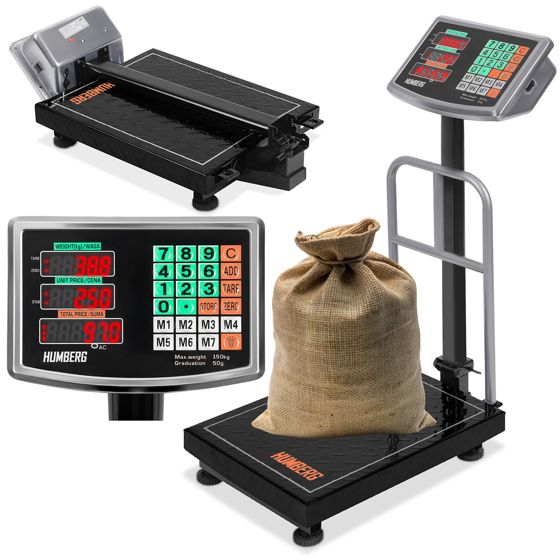 Humberg MH-191 150 kg teollisuusvaaka