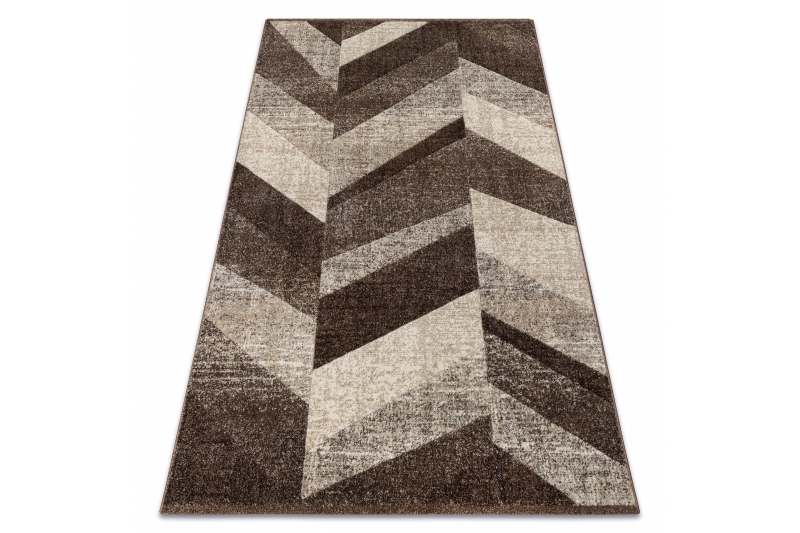 Matto FEEL 5673/15044 KALANRUOTO tummanruskea / beige / kerma / harmaa 80x150 cm