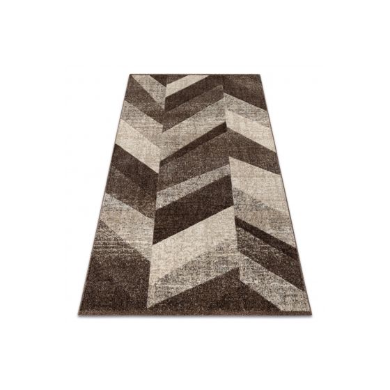 Matto FEEL 5673/15044 KALANRUOTO tummanruskea / beige / kerma / harmaa 80x150 cm